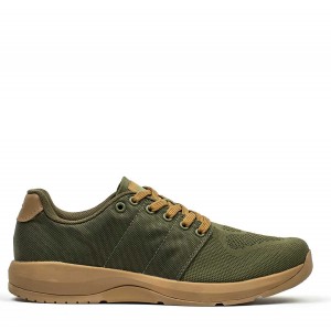 Goruck Ballistic Trainers Men Green / Brown | NL-918573-GDV