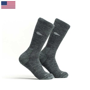 Goruck Merino Challenge Socks Men Grey | NL-970154-UMC