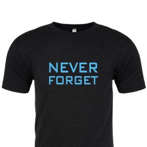 Goruck Never Forget T-Shirt Women Black | NL-954601-KJV