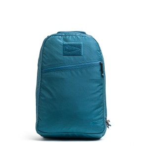 Goruck Ruck Double Compartment Ripstop ROBIC® Bullet Accessories Blue / Brown | NL-851370-EIF