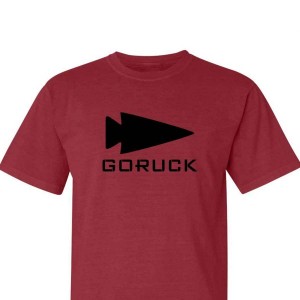 Goruck Spearhead Heavyweight T-Shirt Men Red | NL-723596-BOK