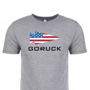 Goruck USA T-Shirt Men Grey | NL-821573-TMJ