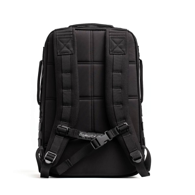 Goruck 4.0 20L Rucker Accessories Black / Orange | NL-173645-HVM