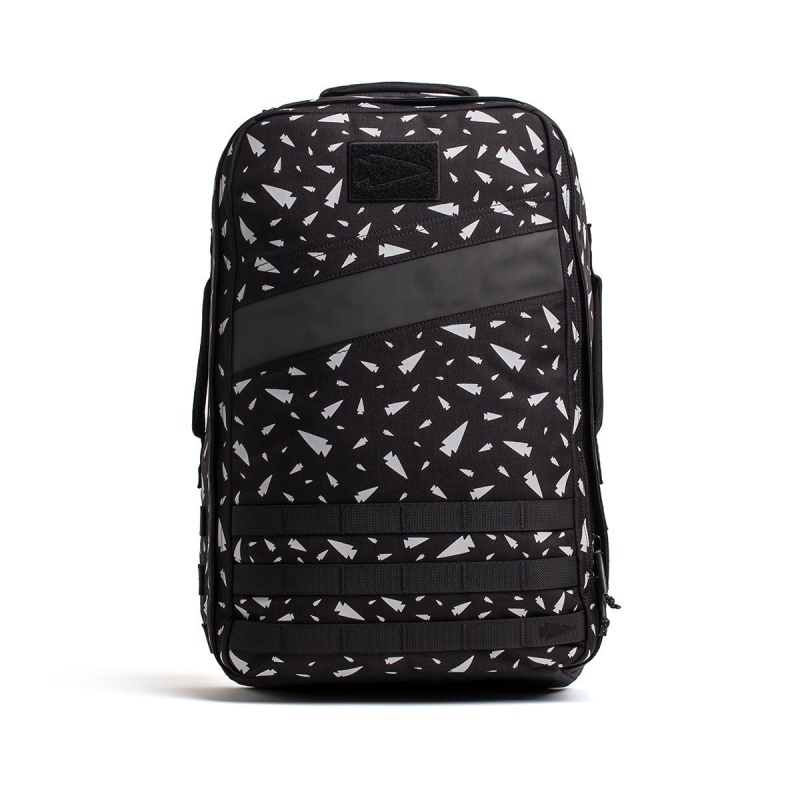 Goruck 4.0 20L Rucker Accessories Black / White / Orange | NL-913856-GZN