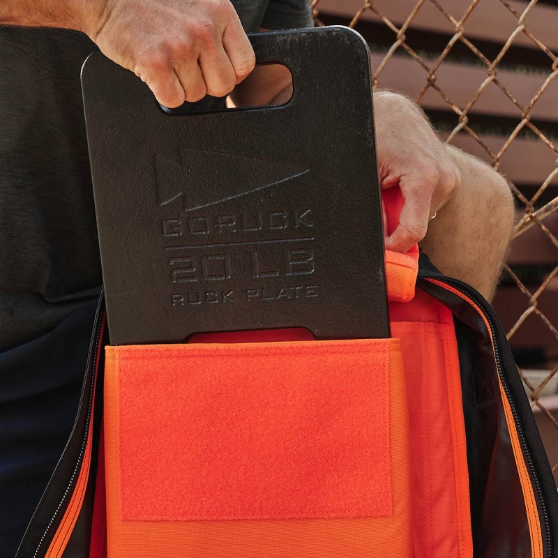 Goruck 4.0 25L Rucker Accessories Black / Orange | NL-875420-PLW