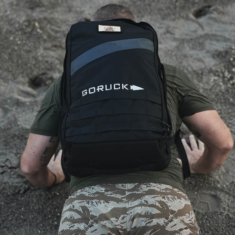 Goruck 4.0 25L Rucker Accessories Black / Orange | NL-875420-PLW