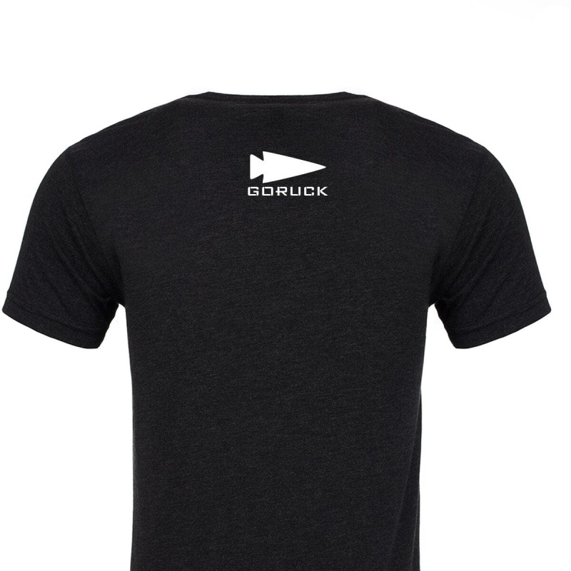 Goruck America T-Shirt Men Black | NL-042173-YOD