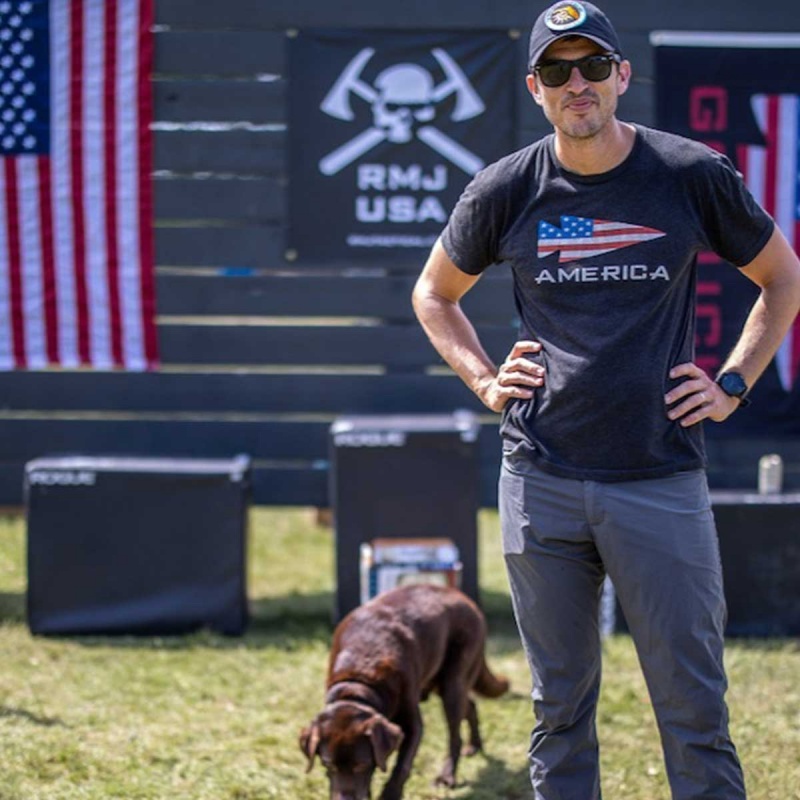 Goruck America T-Shirt Men Black | NL-042173-YOD