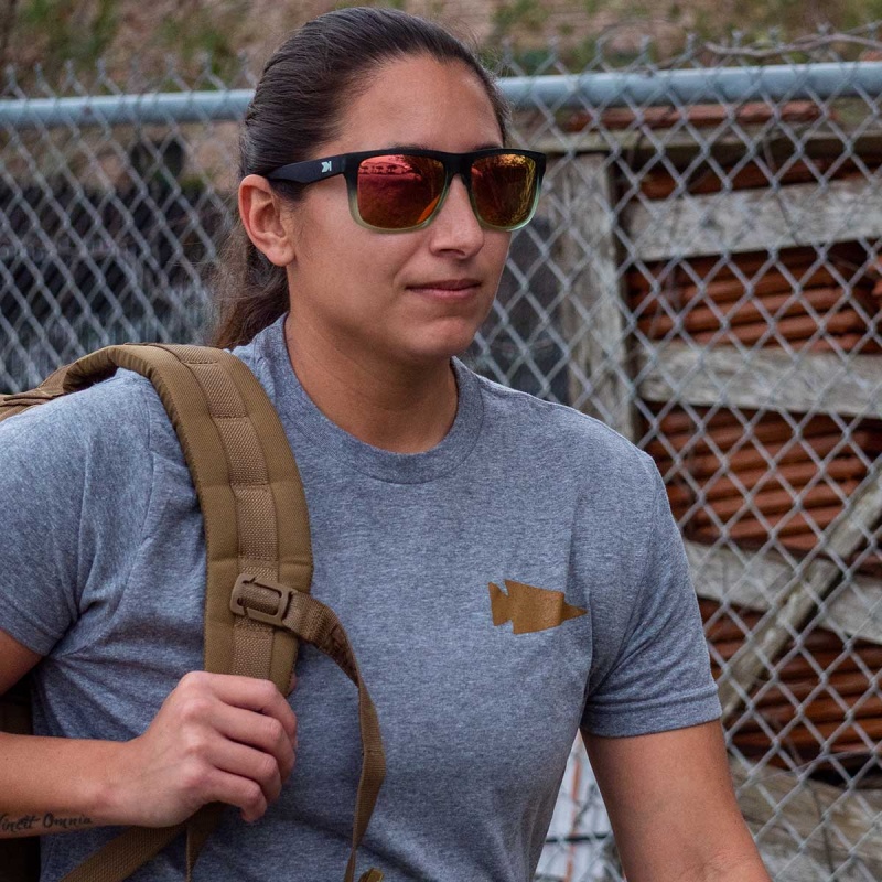 Goruck Coyote Spearhead T-Shirt Women Grey | NL-475369-AGN