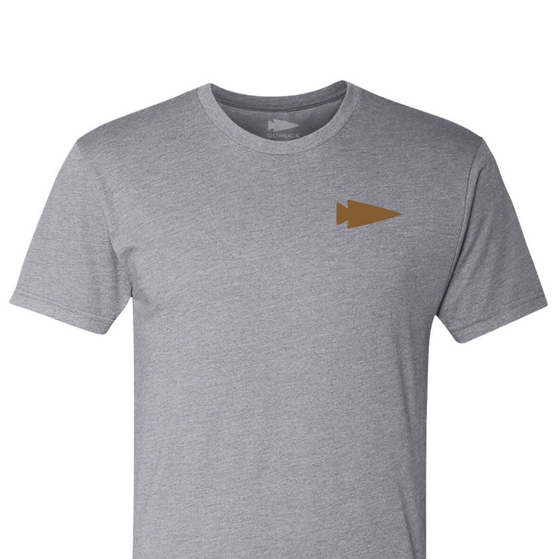 Goruck Coyote Spearhead T-Shirt Women Grey | NL-475369-AGN