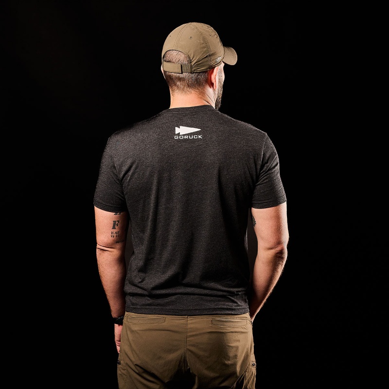 Goruck CrossFit T-Shirt Men Black | NL-593281-MZJ