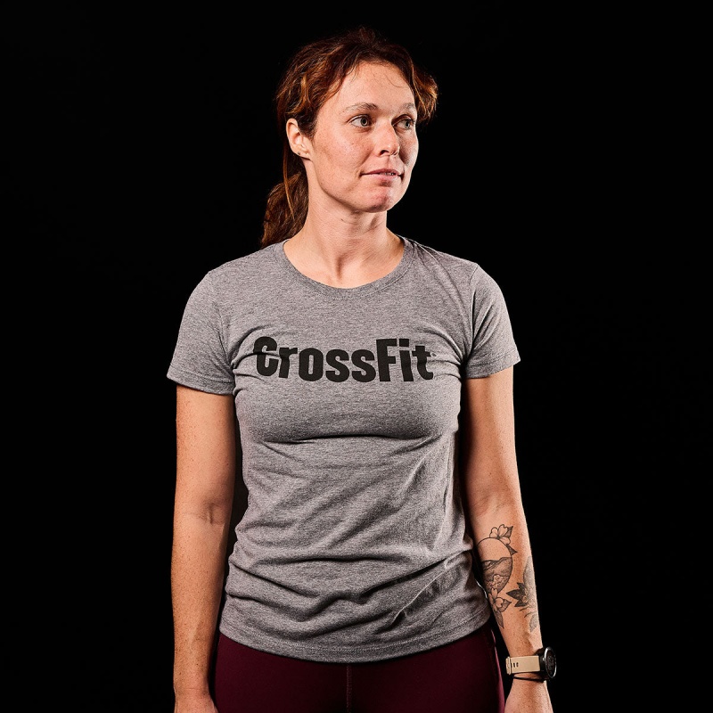 Goruck CrossFit T-Shirt Women Grey | NL-401263-KFU