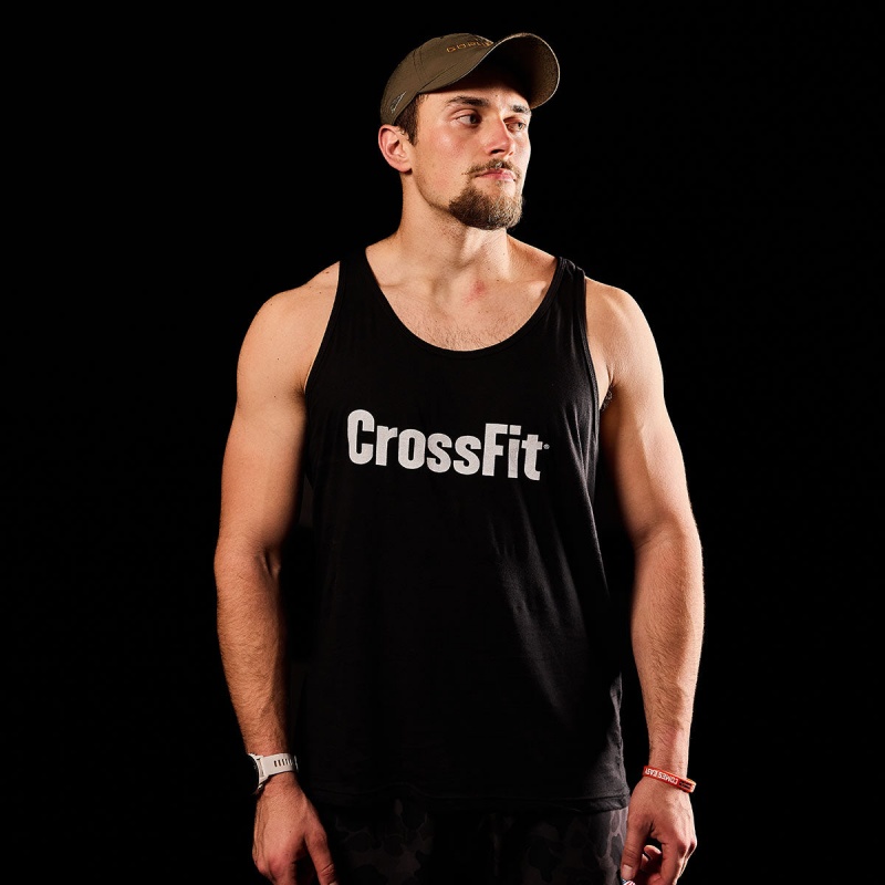 Goruck CrossFit Tanks Men Black | NL-823941-IVT