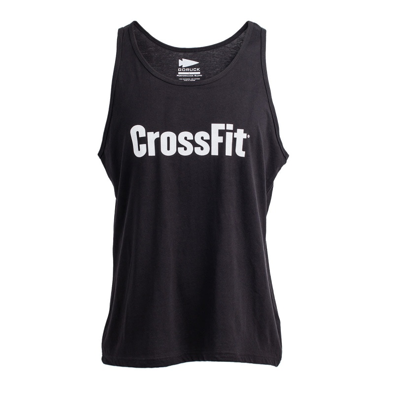 Goruck CrossFit Tanks Men Black | NL-823941-IVT