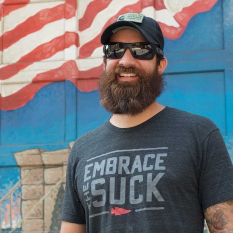 Goruck Embrace the Suck T-Shirt Men Grey | NL-701289-ZGK