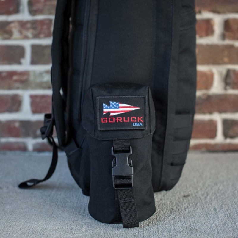 Goruck Full Panel Water Bottle Pocket Bags Accessories Black | NL-743685-GIW