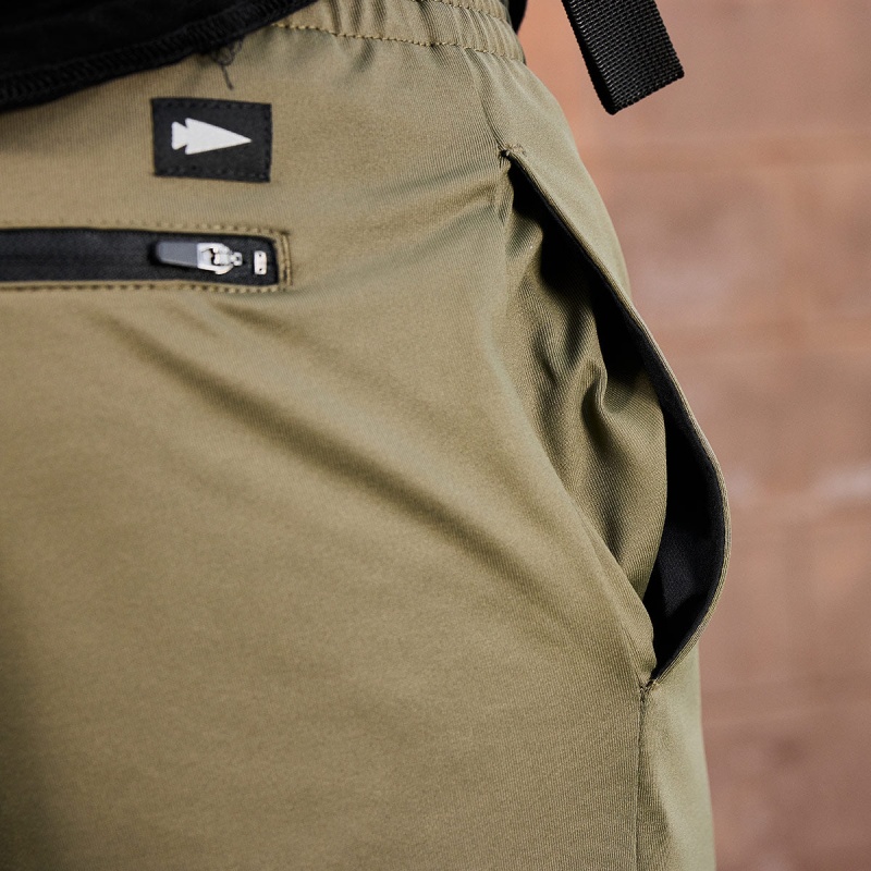 Goruck Indestructible Performance Joggers Pants Men Green | NL-532940-EZR