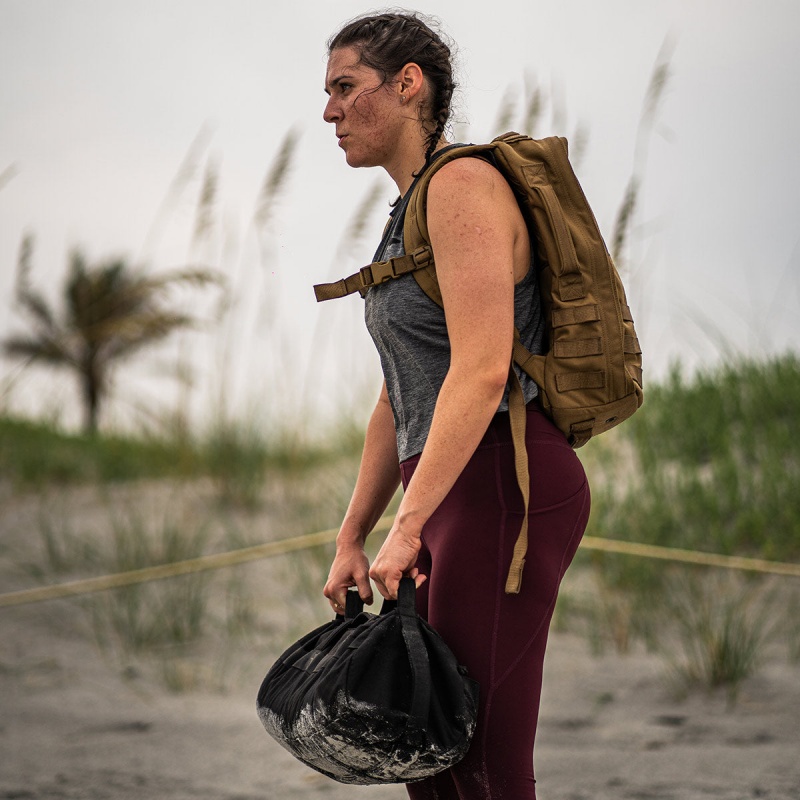 Goruck Indestructible Tough / Pockets Leggings Women Red | NL-936187-XGR