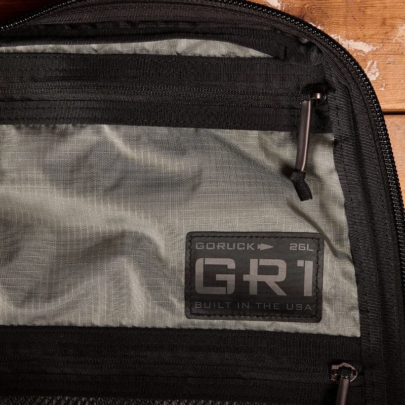 Goruck Ripstop ROBIC® Gr1 Accessories Black / Grey | NL-910627-YJK