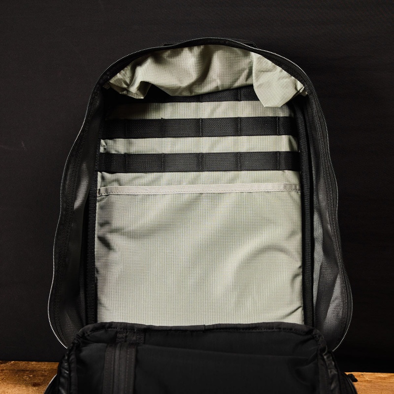 Goruck Ruck Double Compartment Ripstop ROBIC® Bullet Accessories Black / Grey | NL-712508-ZWB