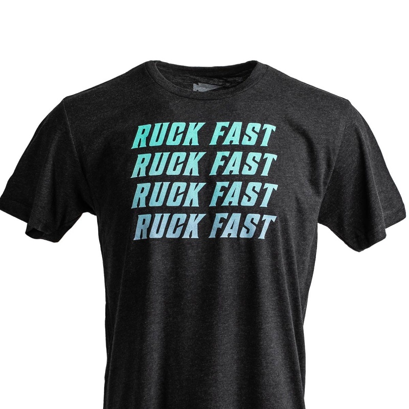 Goruck Ruck Fast T-Shirt Men Black | NL-480617-OLP