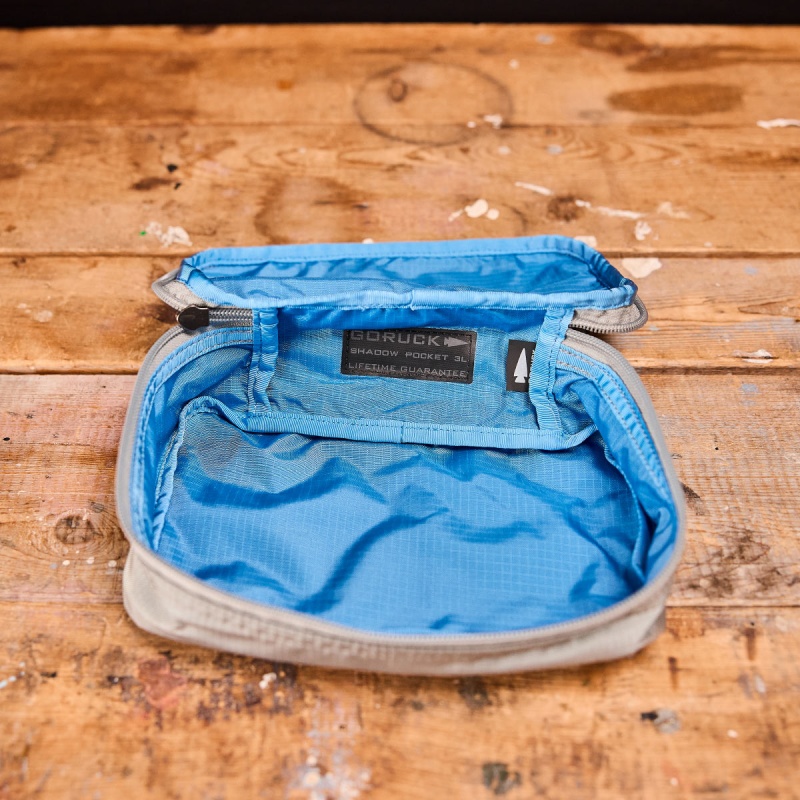 Goruck Shadow Pockets Ripstop ROBIC® 3L Bags Accessories Grey / Blue | NL-017986-DHI