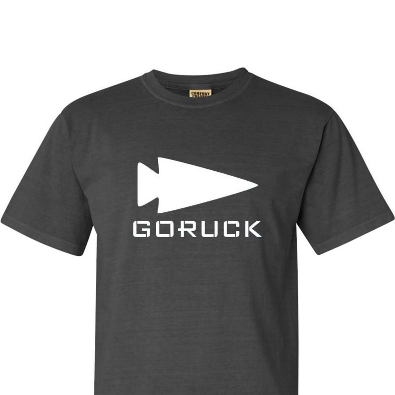 Goruck Spearhead Heavyweight T-Shirt Men Grey | NL-547163-WAN