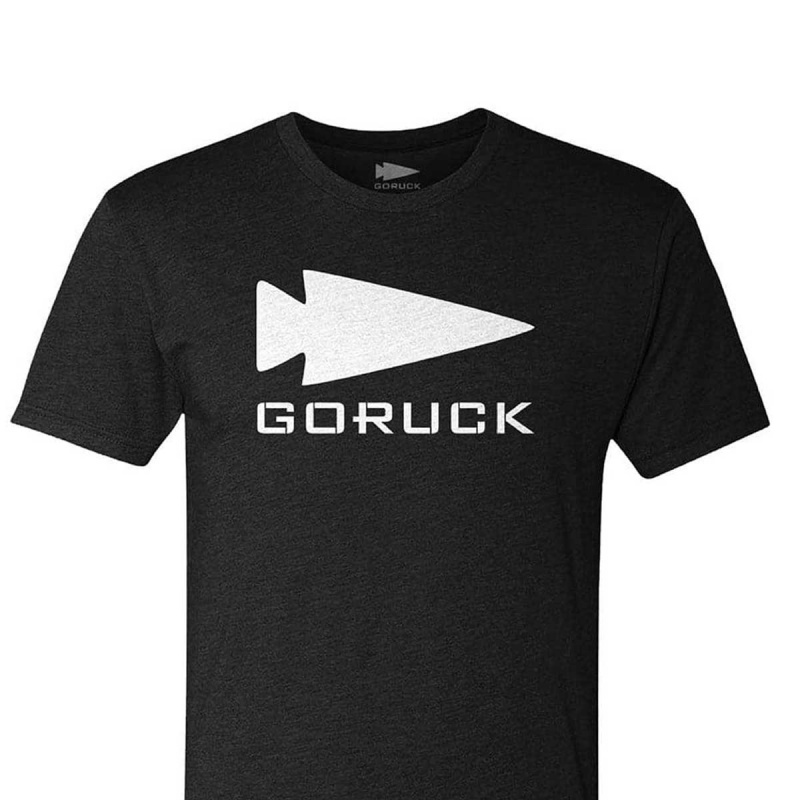 Goruck Spearhead T-Shirt Men Black / White | NL-987231-FXM