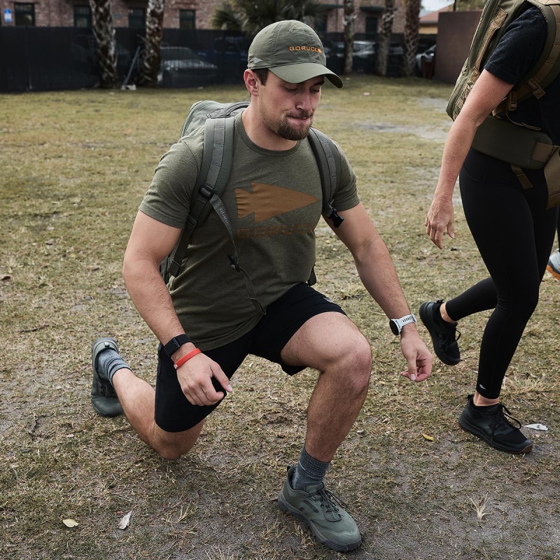 Goruck Spearhead T-Shirt Men Green | NL-391805-HSF