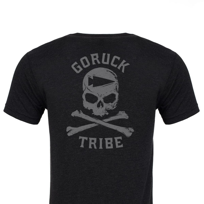 Goruck Tribe T-Shirt Men Black | NL-506423-XSD