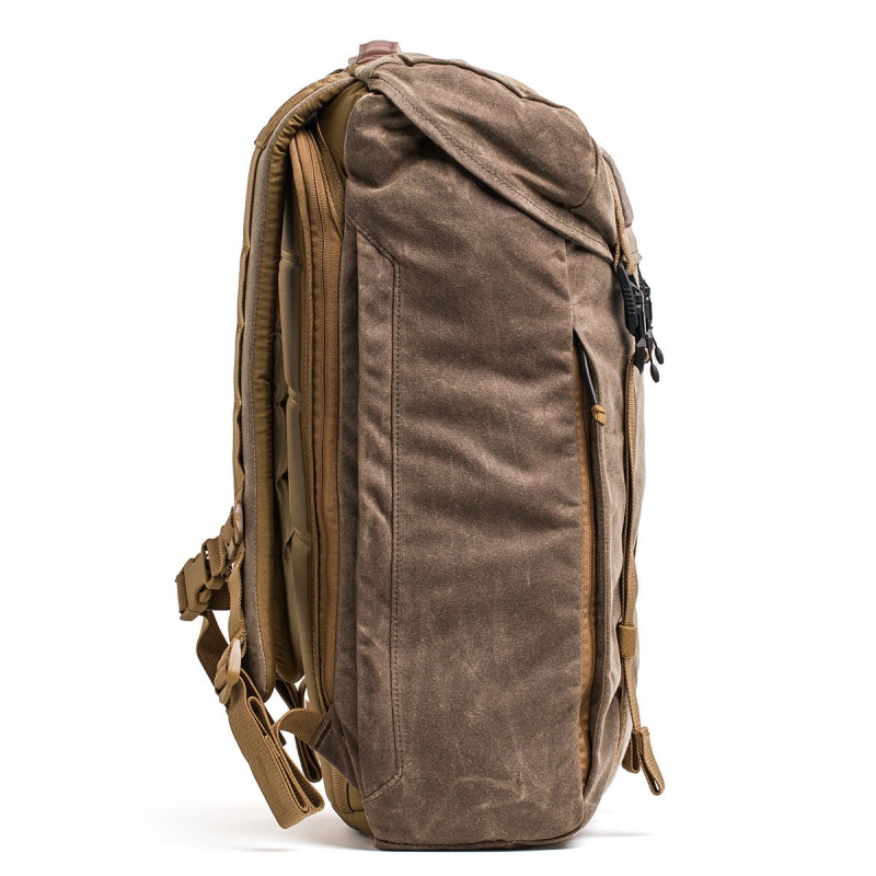 Goruck Waxed Canvas M23 Accessories Brown | NL-018457-WKU