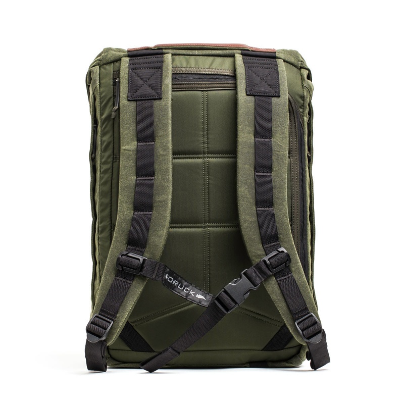 Goruck Waxed Canvas M23 Accessories Olive | NL-827061-RJK