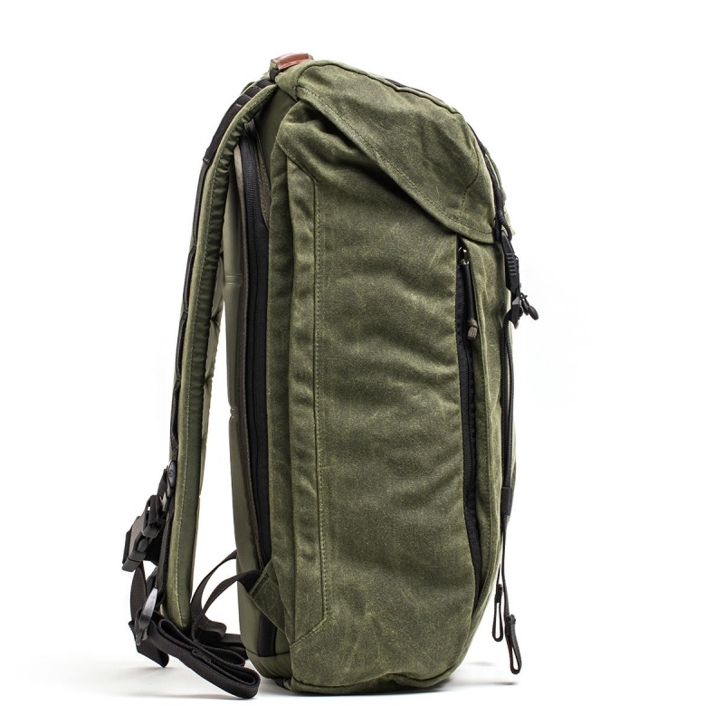 Goruck Waxed Canvas M23 Accessories Olive | NL-827061-RJK