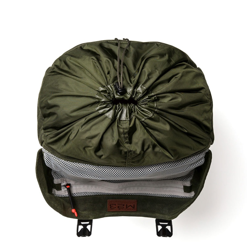 Goruck Waxed Canvas M23 Accessories Olive | NL-827061-RJK