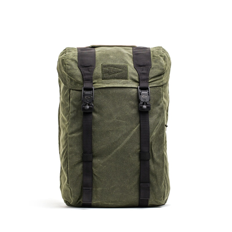 Goruck Waxed Canvas M23 Accessories Olive | NL-827061-RJK