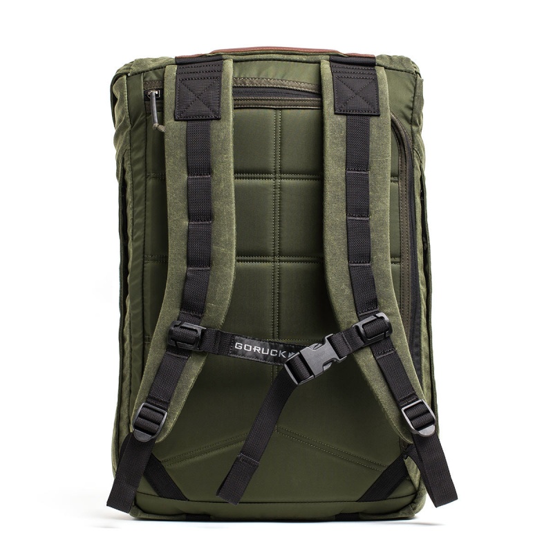 Goruck Waxed Canvas M23 Accessories Olive | NL-092683-ELD